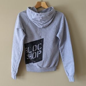 Bloc Shop Grey American Apparel Hoodie